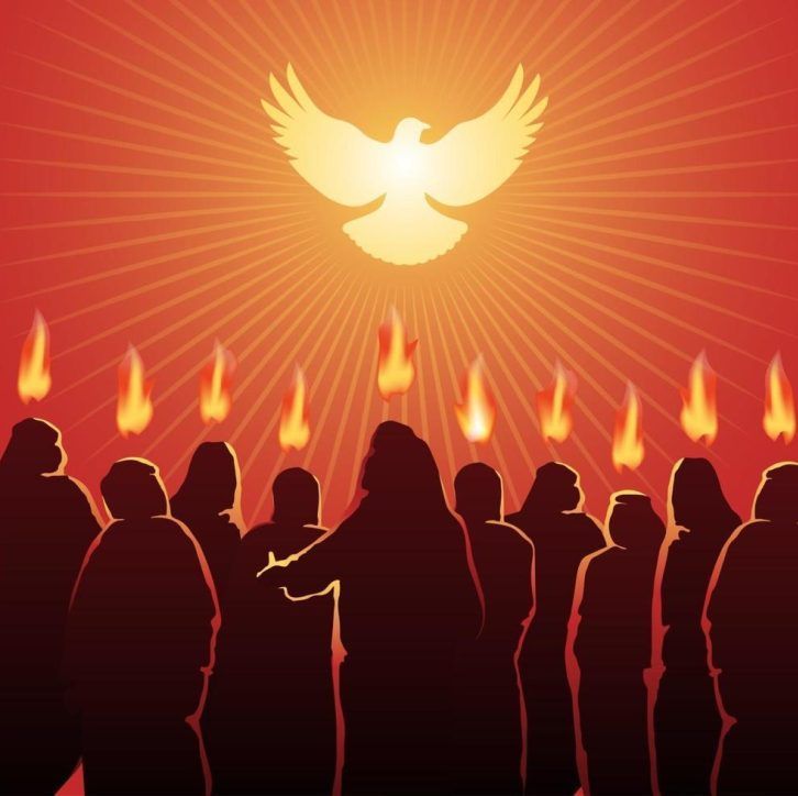 Holy Spirit Worshp Graphic