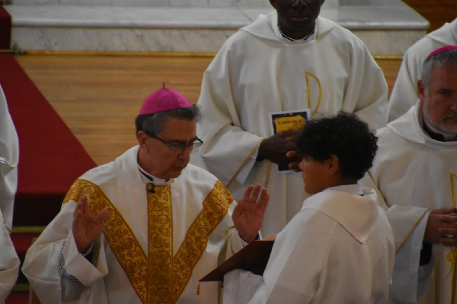 Community members smiling