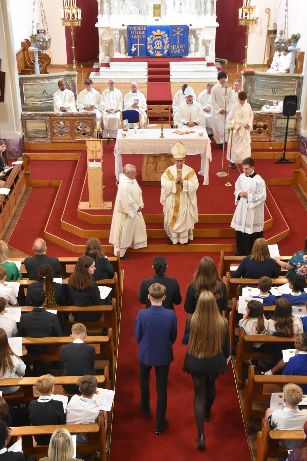 Beautiful altar view